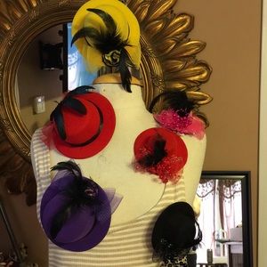 I have beautiful hats you can wear on the head